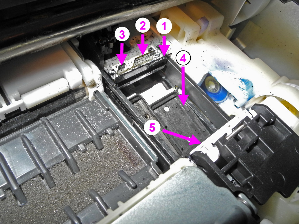 reseting canon ip2600 printers change ink